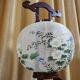 Traditional japanese lantern, chochin, paper electric lantern in its original box