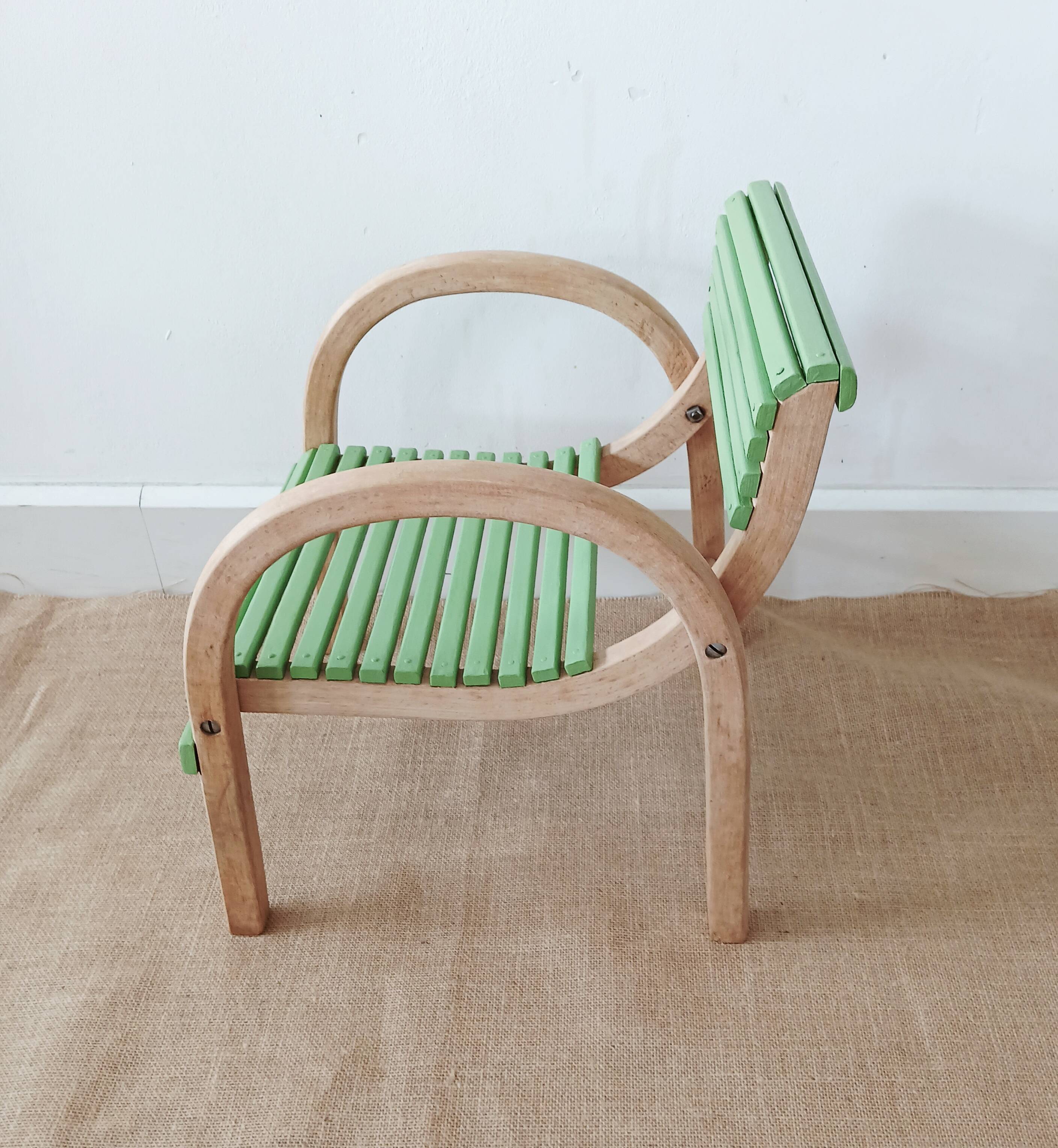 Chaise fauteuil baumann