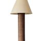 Hollywood regency brass and Vienna straw lamp base, Italy 1970's