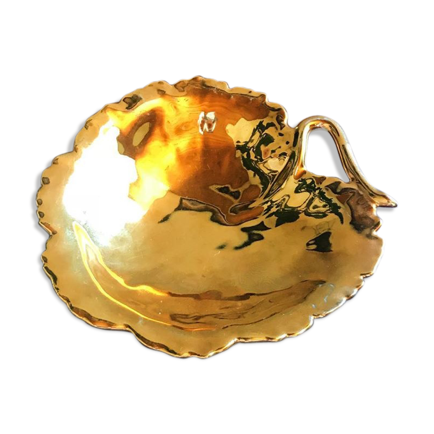 Empty-pocket porcelain sheet of limoges
