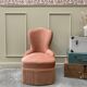pink frog chair