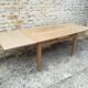 Oak farmhouse table