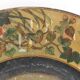 Paper-mâché plateau with Asian decoration, England, late 1800s.