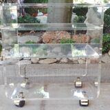 70's Plexiglas wheelchair