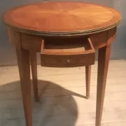 Marquetry guéridon in Louis XVI style