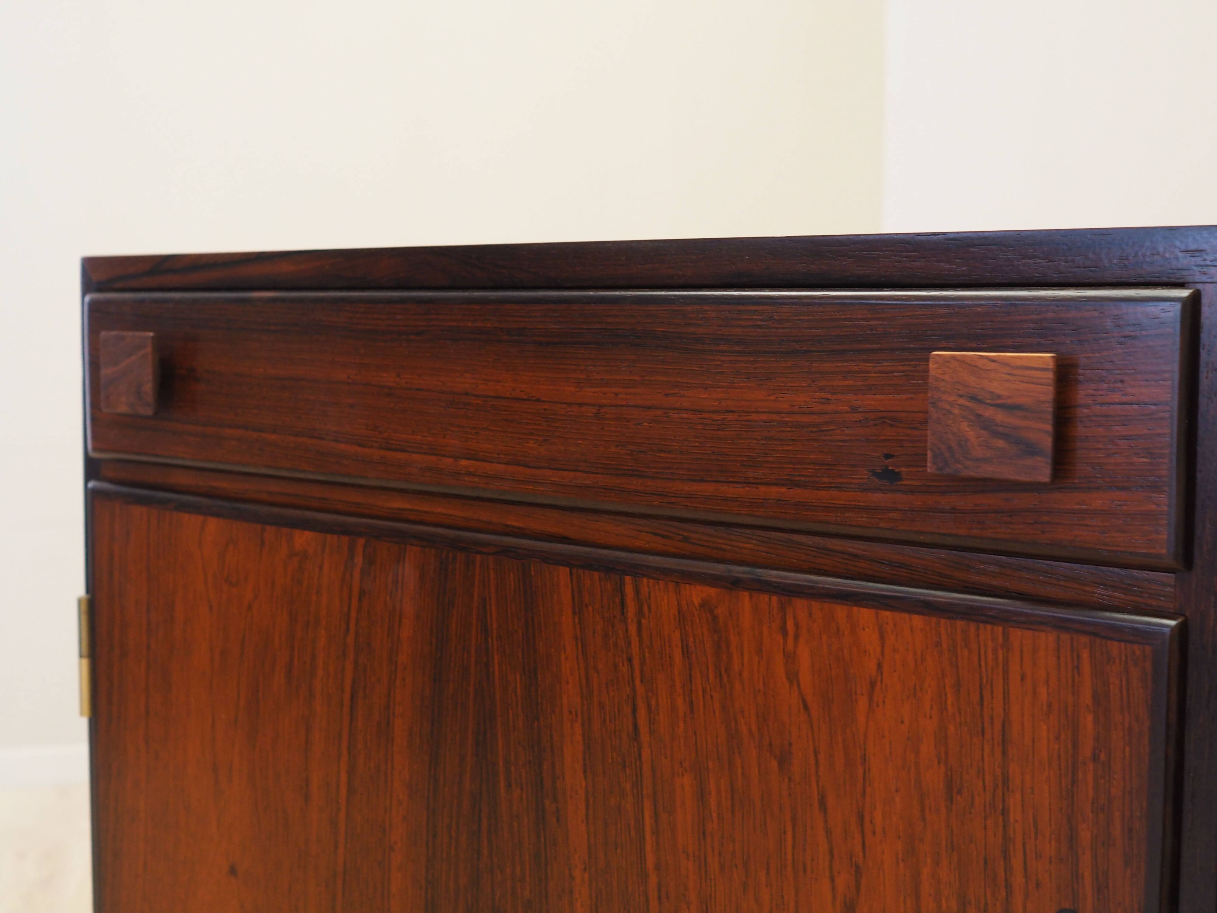 Rosewood cabinet, Danish design, 1960s, manufacturer: O. Bank Larsen