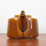 Danish studio pottery teapot from the mid-century by Søholm, 1960s.