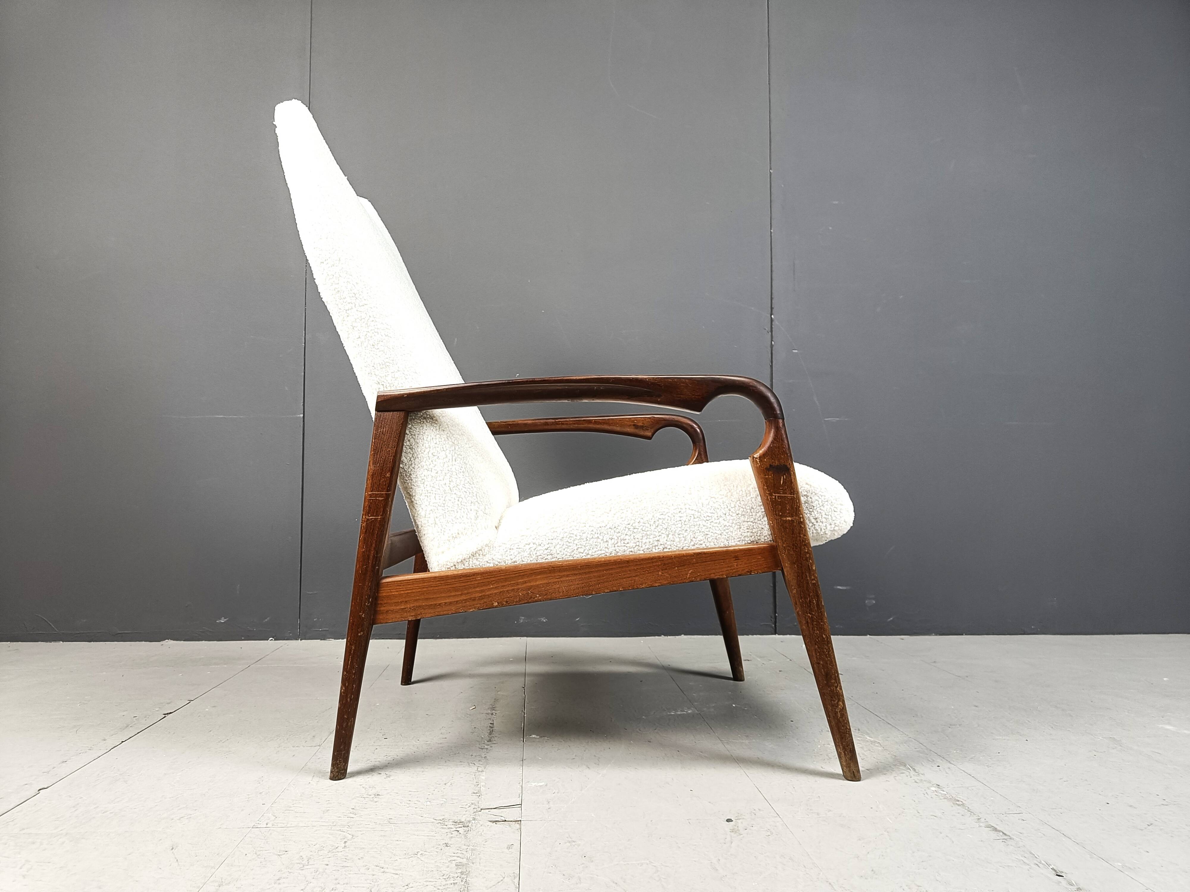 Fauteuil scandinave du milieu du siècle, années 1960