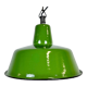 Industrial Green Enamel Factory Lamp from Zaos, 1960s