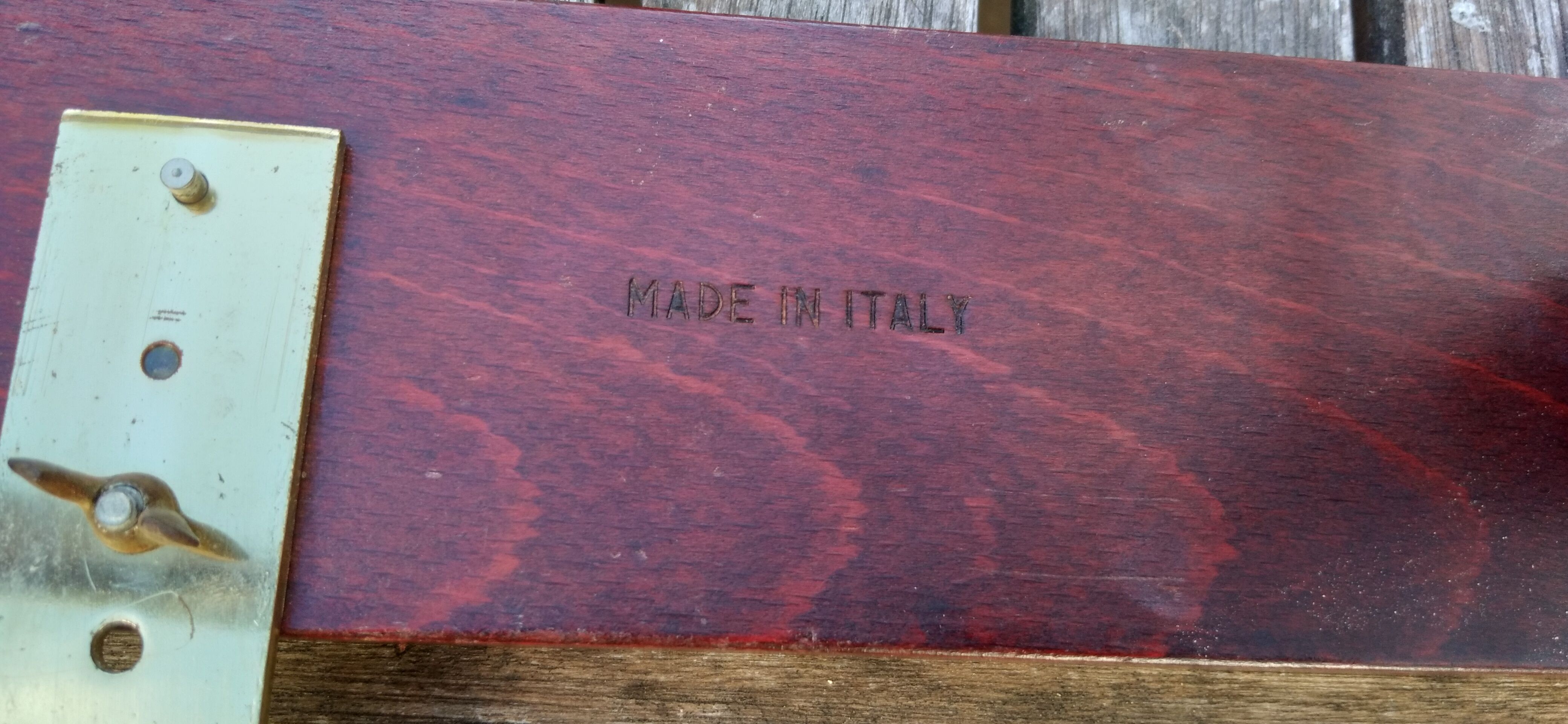 Valet acajou Sipratic Italie 1960