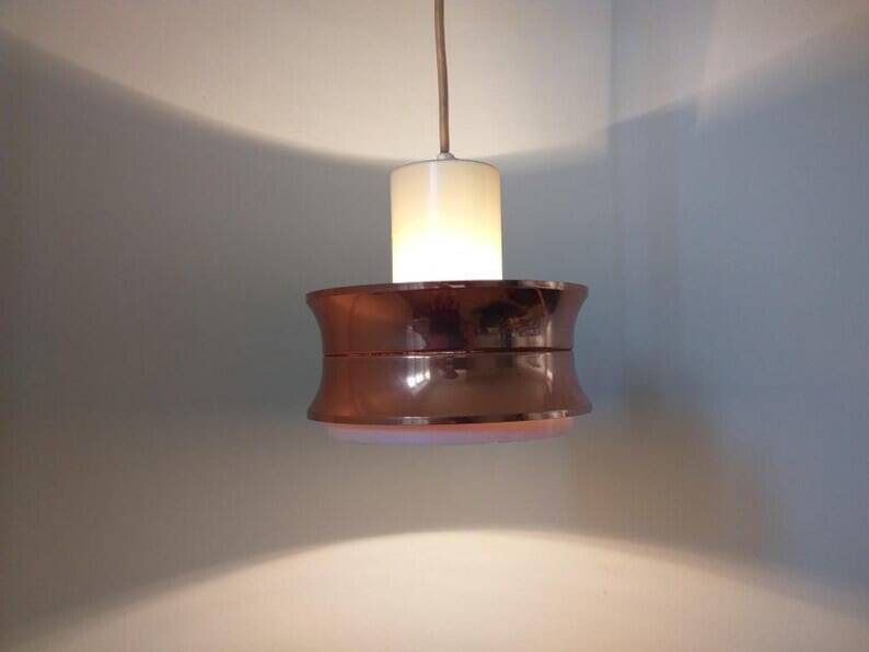 Midcentury Pendant in Style of Jo Hammerborg, Denmark, 1970s