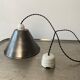 Lot 3 old conical suspensions in industrial steel