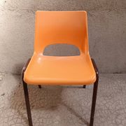 Vintage nursery school children's chair