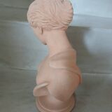 Terracotta bust of a woman