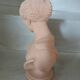 Terracotta bust of a woman