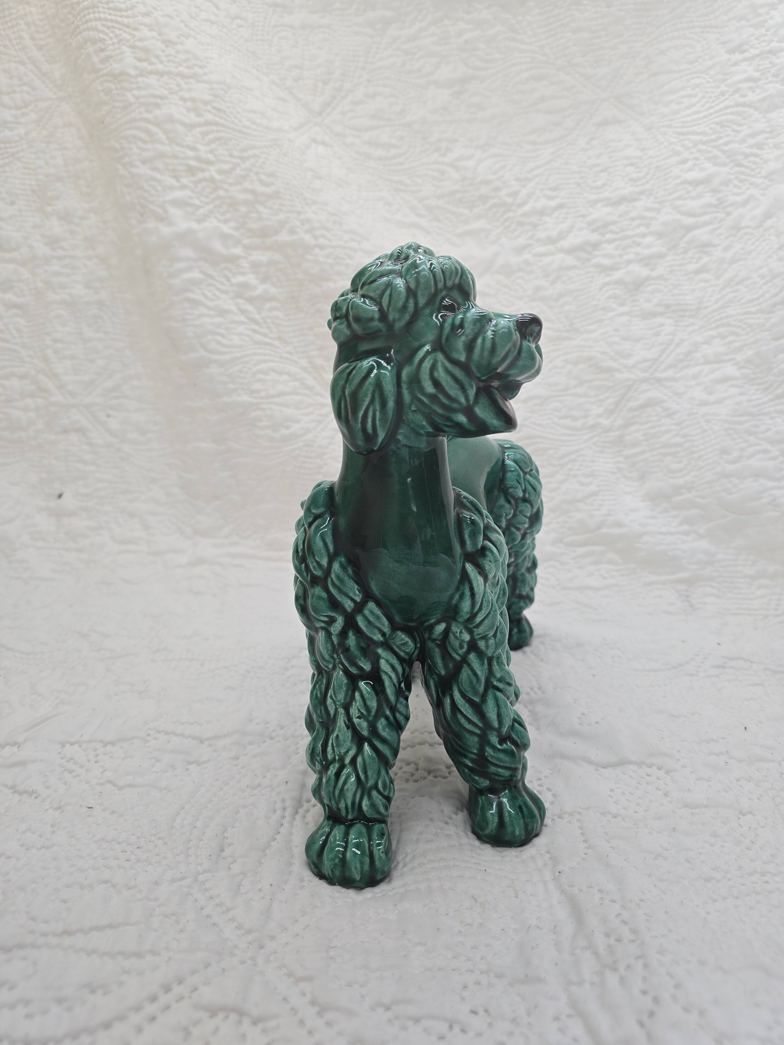 Ceramic poodle Vallauris