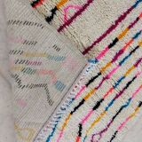 Handmade Moroccan Berber rug 136 X 102 CM