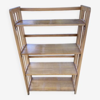 Folding wooden shelf 4 levels from the manufacture “Great Ester Number of New York 1960