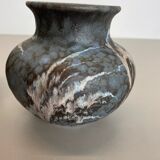 Set of 2 Pottery Vases Fat Lava Abstract Designed by Ruscha, Germany, 1960s