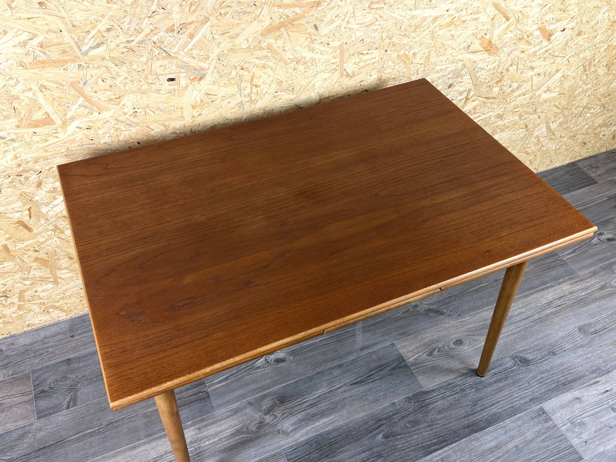 1960s 1970s Teak Dining Table Danish Modern Design Made in Denmark