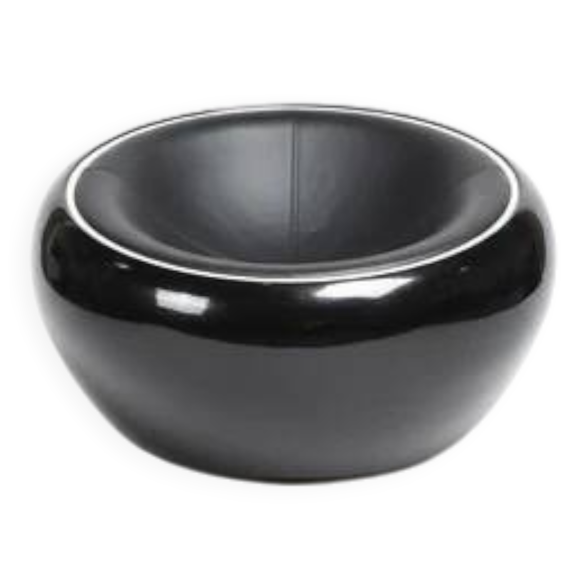 Vintage Fiberglass Lounge Chair, 1970s, Space Age Design