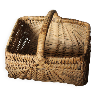 Petit Panier osier une anse vintage