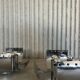 Set of rare chrome table lamps by Goffredo Reggiani