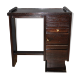 Mahogany art deco desk or console