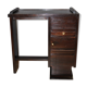 Mahogany art deco desk or console