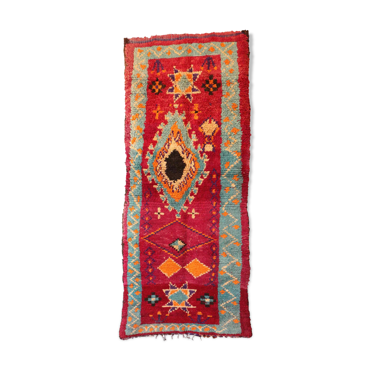 Moroccan tribal carpet 116 x 263 cm