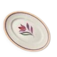 Digoin sarreguemines oval dish - fanfan model