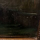 Mill landscape by the water, 20th century, signed