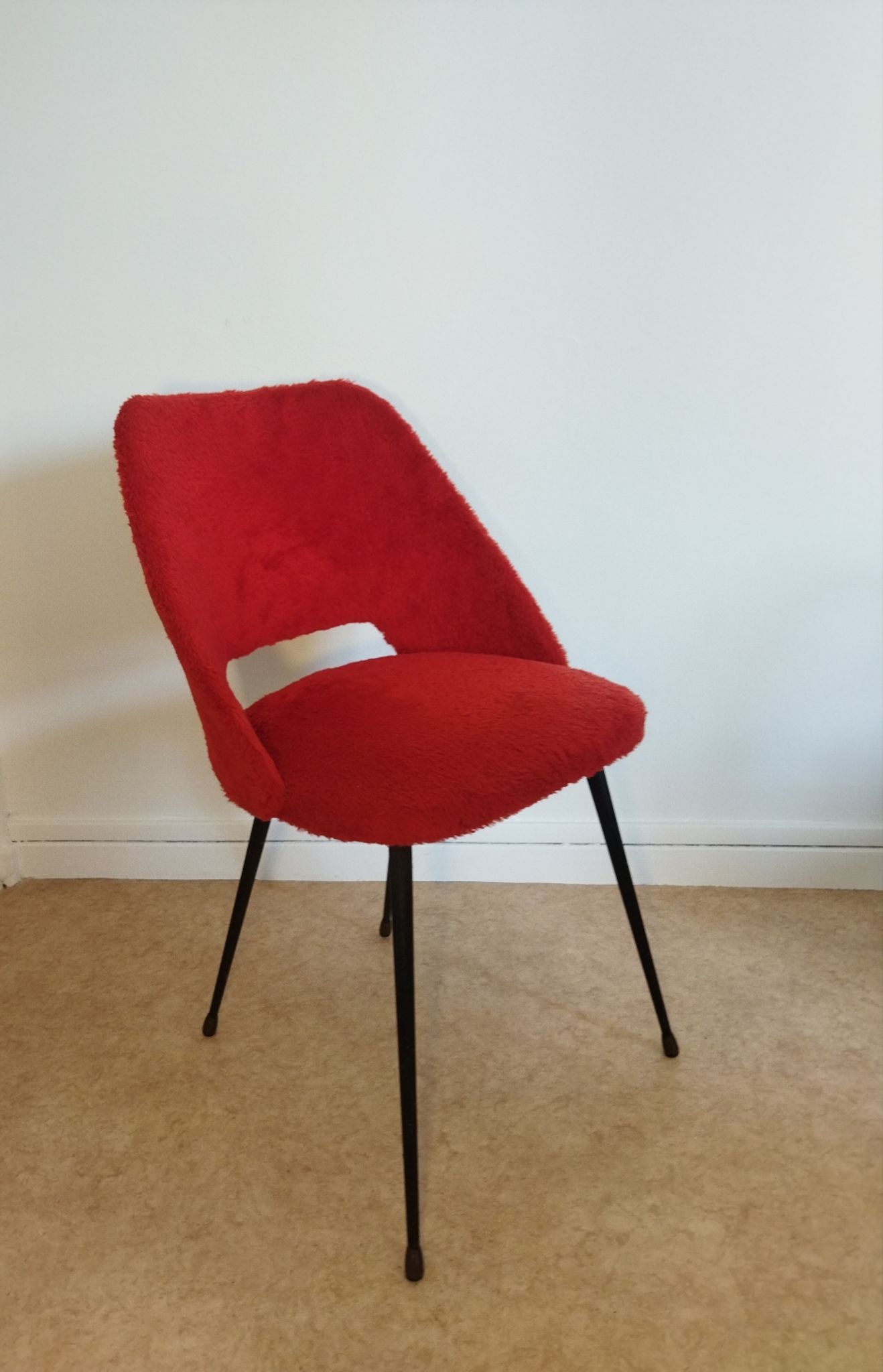 Chaise moumoute