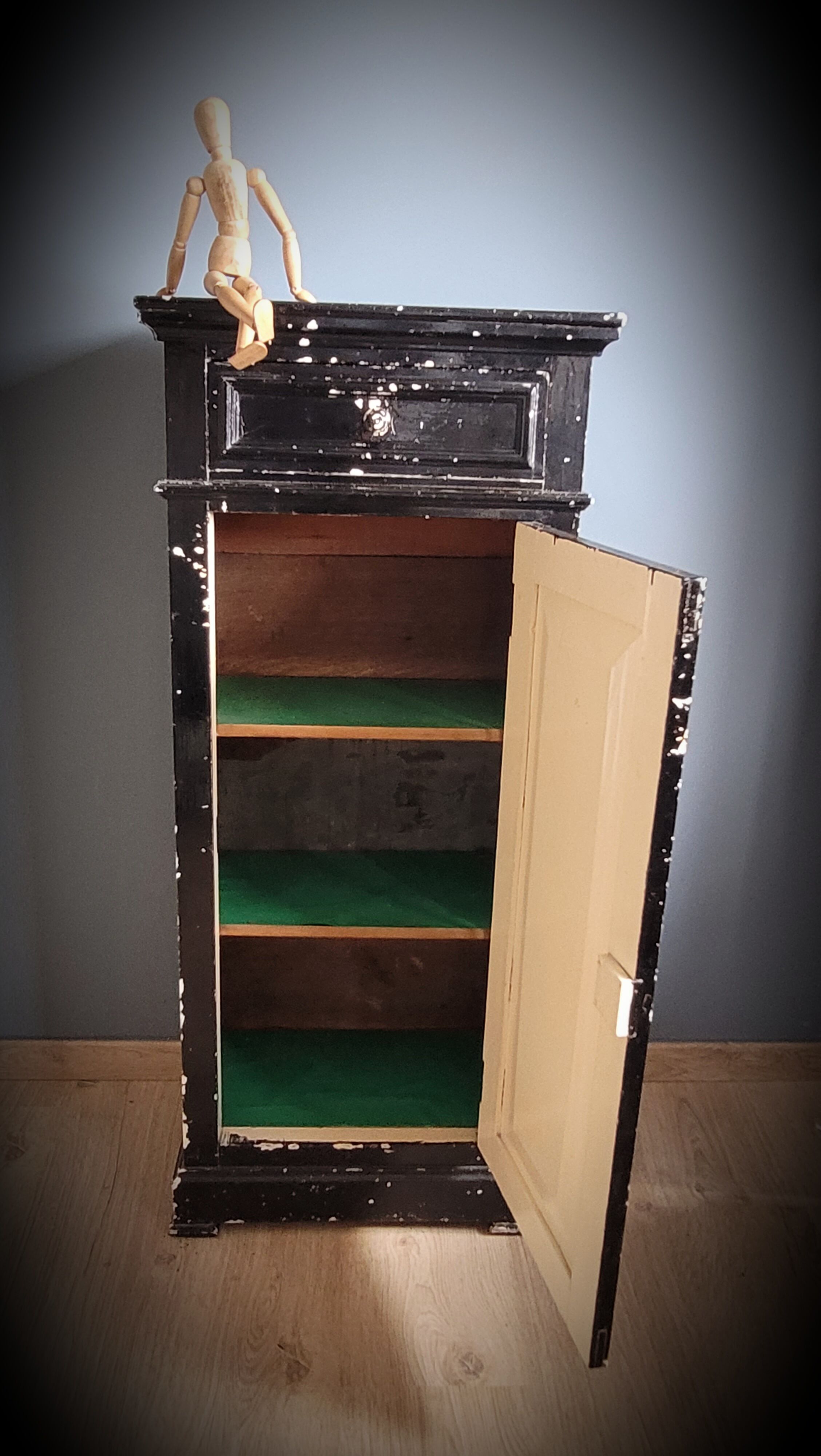 Parisian buffet 1 door and 1 drawer