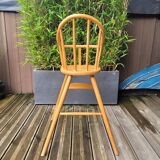 Chaise haute bébé Ikea Gulliver en hêtre cintré