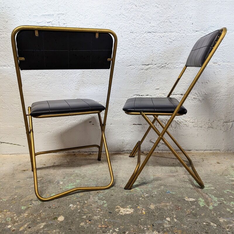Pair of folding chairs Manufrance