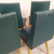 Vintage blue green chairs