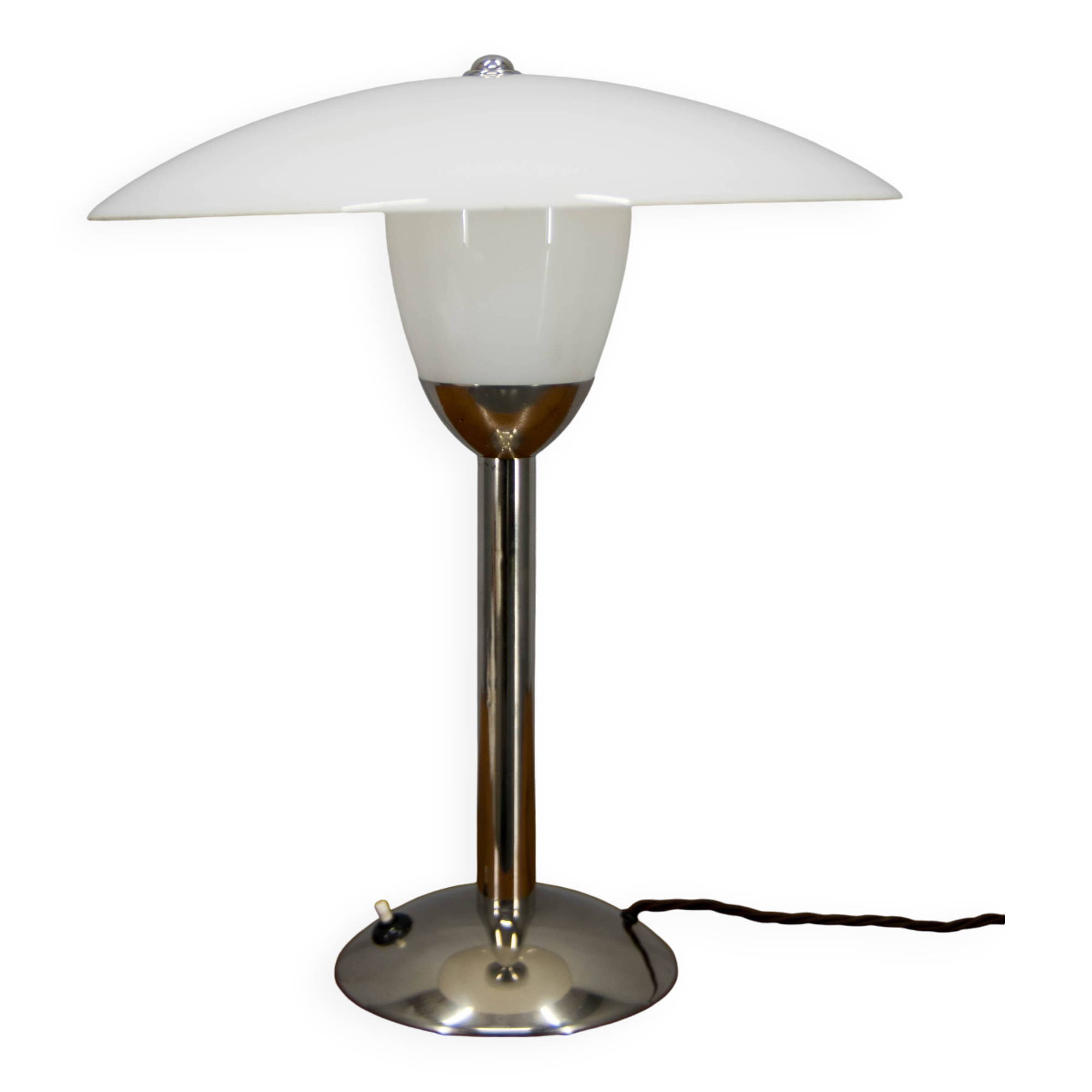 Rare Art Deco Table Lamp by Miloslav Prokop for Franta Anyz, 1930s