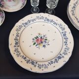 5 floral plates