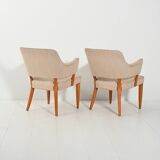 Pair of Swedish “Lata Greven” armchairs by Carl Malmsten