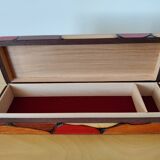 Boite en bois plumier