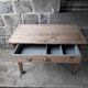 Table de ferme rustique 115 cm