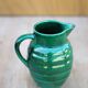 Pitcher St Clément France Lorraine 869, green pitcher, ceramic pitcher
