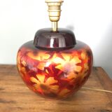 Vintage ceramic lamp by L. Drimmer