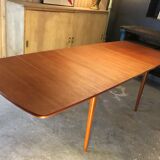 Scandinavian table with extensions-60 's