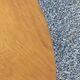 1970s Scandinavian-style coffee table in birch veneer.