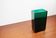 Minimalist mid-century glass block vase by Finncristall, Finland, 1960s.