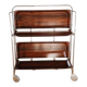 Mid-century modern German bar cart or trolley, 1970s
