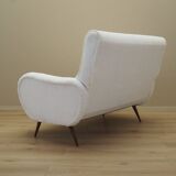 White sofa, Italian design, 1970s, production: Italy