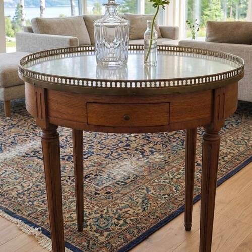 Louis XVI Style Bouillotte Table